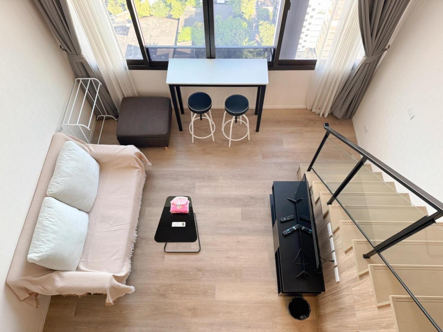 Bts Onnut Loft Quiet Netflix Rooftop Bar Pangsapuri Bangkok